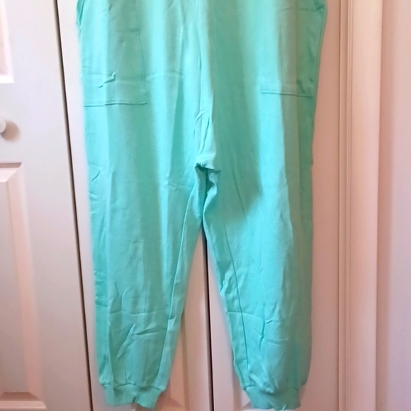 *NWOT* Zenana Mint Green Oversized Harem Jogger Jumpsuit  Sz 2x - Picture 2 of 6